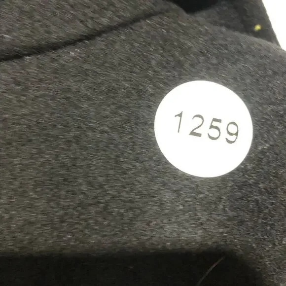 Free People Manteau Cecelia Peacoat Button Front Buckle Detail Black M $348 - Picture 16 of 16